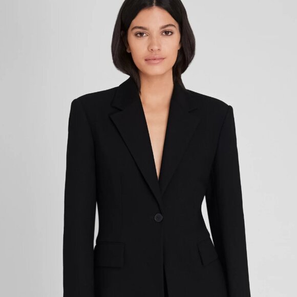 Club Monaco Jackets & Blazers - Club Monaco Cinched Waist Blazer - NWT Black Size 4